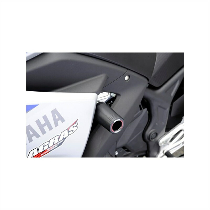 バイクパーツ 外装 アグラス R/S フレームストリート φ50 WHT 342-275-000 4548916382927 YZF-R25/R3