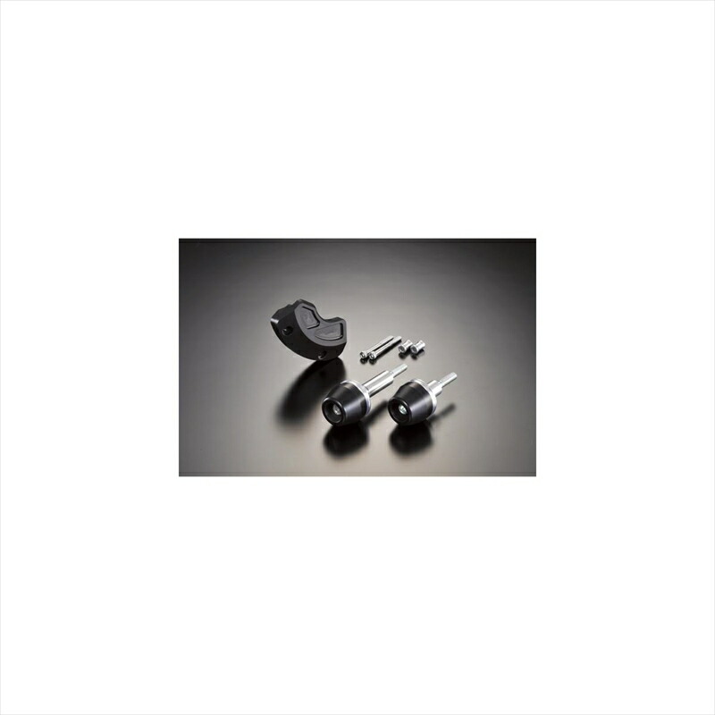 バイクパーツ 外装 アグラス Rスライダー 3点セット 左/黒 342-270-003BX 4548664833528 YZF-R6 08-12