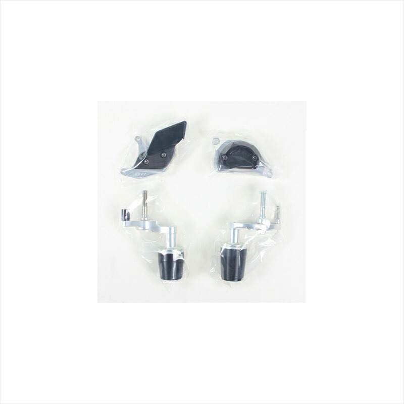 バイクパーツ 外装アグラス Rスライダー 4点セット/黒 342-269-005B 4548664071616YZF-R1 07-08｜バイク用品はとやグループ2号店