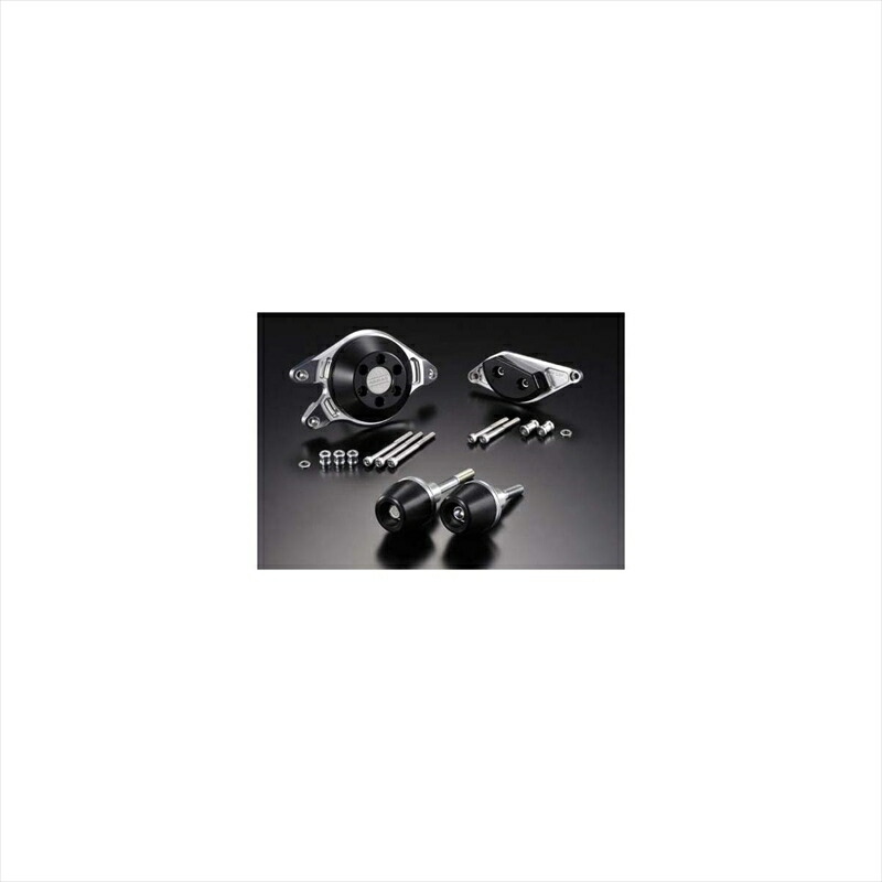 バイクパーツ 外装 アグラス Rスライダー 4点セット ジェネC/黒 342-387-009B 4548664094462 GSR400/600
