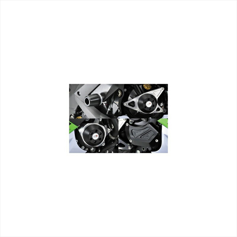 バイクパーツ 外装アグラス Rスライダー 5点セット C/白 342-483-011X 4548664831289ZX-10R 10｜バイク用品はとやグループ2号店