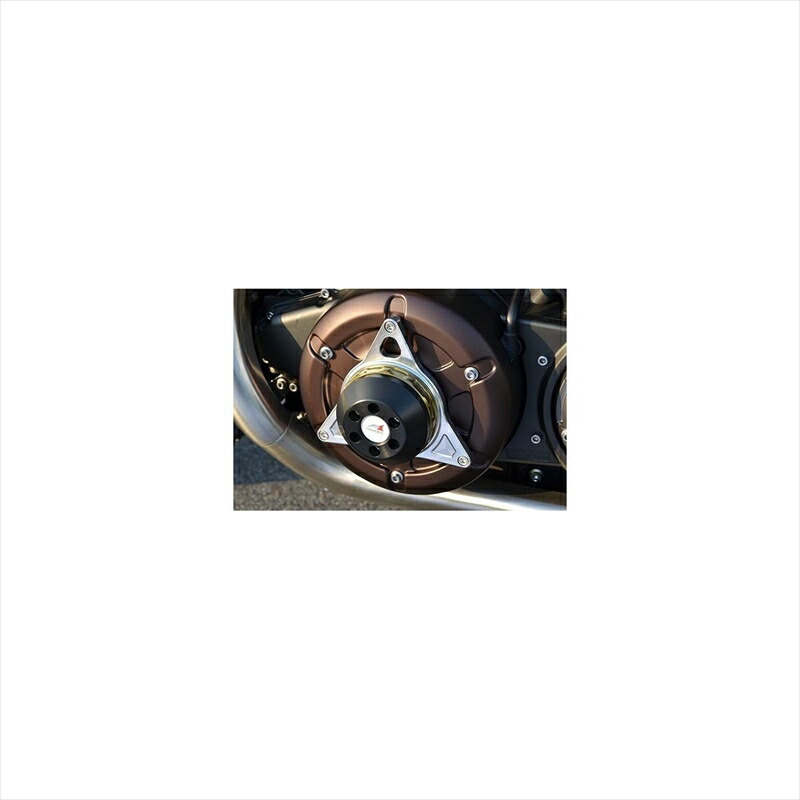 バイクパーツ 外装 アグラス Rスライダー クランクケース チタン/WHT 342-272-000TS 4548916040957 V-MAX1700