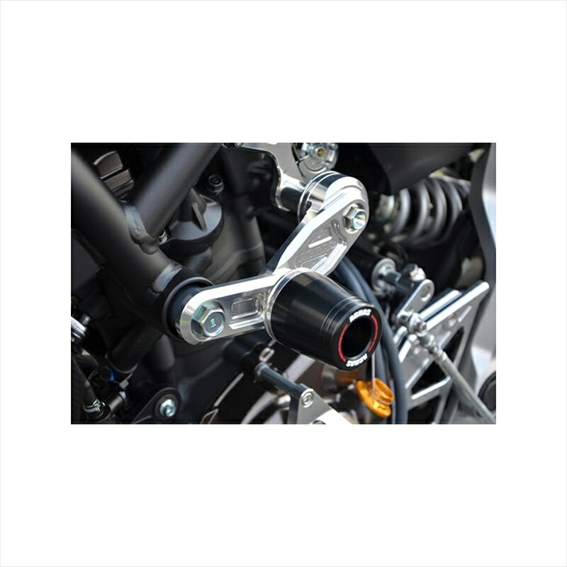 バイクパーツ 外装 アグラス Rスライダー サブフレームφ50BK ロゴ 342-274-002BX 4548916318889 MT-07