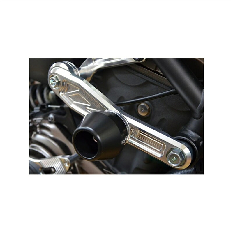バイクパーツ 外装アグラス Rスライダー サブフレーム φ60 BLK 342-274-003B 4548916318902MT-07｜バイク用品はとやグループ2号店