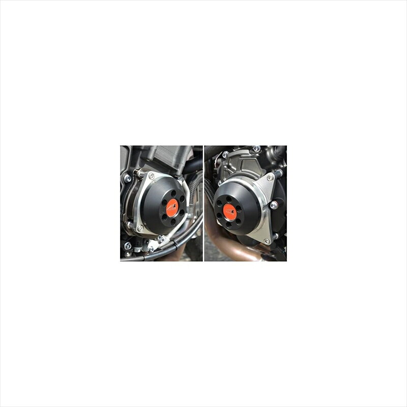 バイクパーツ 外装アグラス Rスライダー ケースカバーSET BLK 342-279-009B 4549950551560MT-10 17|バイク用品はとやグループ2号店