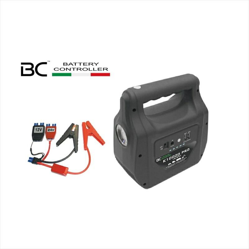 バイクパーツ 電装系 ビーシーバッテリー BC ジャンプスターター K10000PRO BC-709KV10000 8059070581379 1000A-12/24V