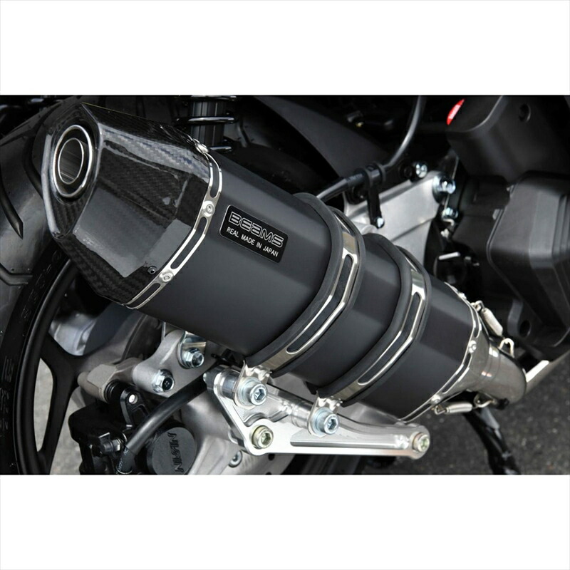 バイクパーツ マフラー ビームスモーターカンパニー CORSA-EVOII MBK G1015-63-000 4582285348481 PCX160 23- 8BK-KF47