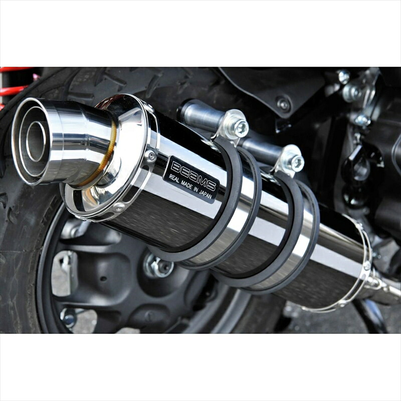 バイクパーツ マフラービームスモーターカンパニー R-EVO SMBG1011-53-005 4582285348221リード125 22 8BJ-JK12｜バイク用品はとやグループ2号店