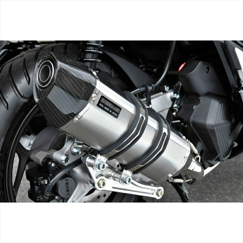 バイクパーツ マフラー ビームスモーターカンパニー CORSA-EVOIIステンレスサイレンサー G1015-64-000 4582285348450 PCX160 23- 8BK-KF47
