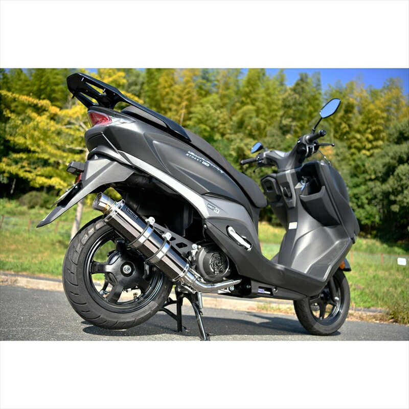 バイクパーツ マフラー ビームスモーターカンパニー R-EVO SMBサイレンサー G348-53-005 4582285348870 バーグマンストリート125EX 8BJ-EA23Ｍ