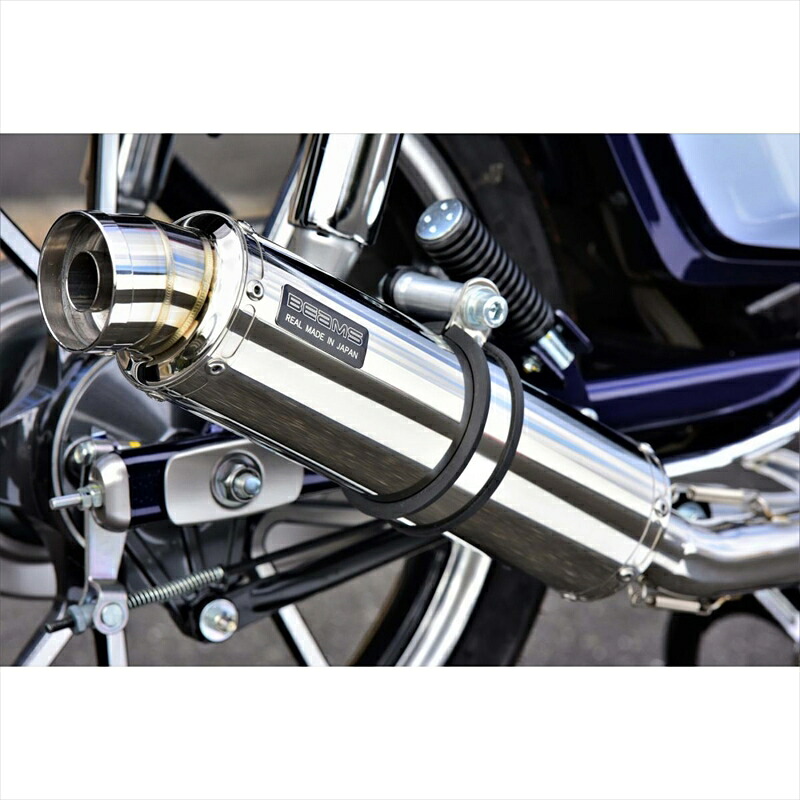 バイクパーツ マフラー ビームスモーターカンパニー R-EVOステンレスサイレンサー G193-53-008 4582285346227 C125 2BJ-JA48