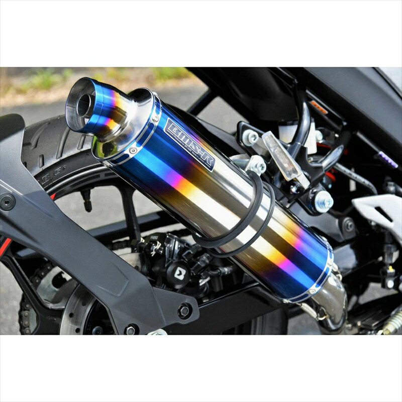 バイクパーツ マフラー ビームスモーターカンパニー R-EVO ヒートチタンサイレンサー G343-53-S1J 4582285346357 GIXER150 2BK-ED13N 38,181円