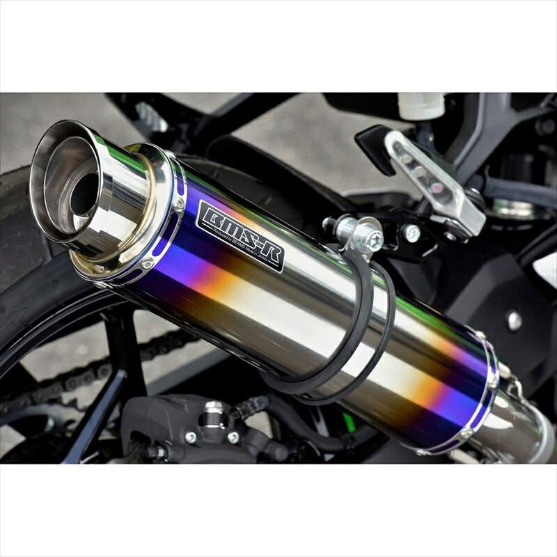 バイクパーツ マフラービームスモーターカンパニー R-EVO2 スリップオン ヒートチタンサイレンサーG433-54-P1J 4582285348702NINJA250/22- 8BK-EX250Y|バイク用品はとやグループ2号店