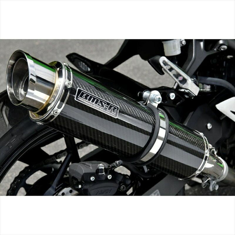 バイクパーツ マフラービームスモーターカンパニー R-EVO2 スリップオン カーボンサイレンサーG433-54-P2J 4582285348726NINJA250/22- 8BK-EX250Y|バイク用品はとやグループ2号店