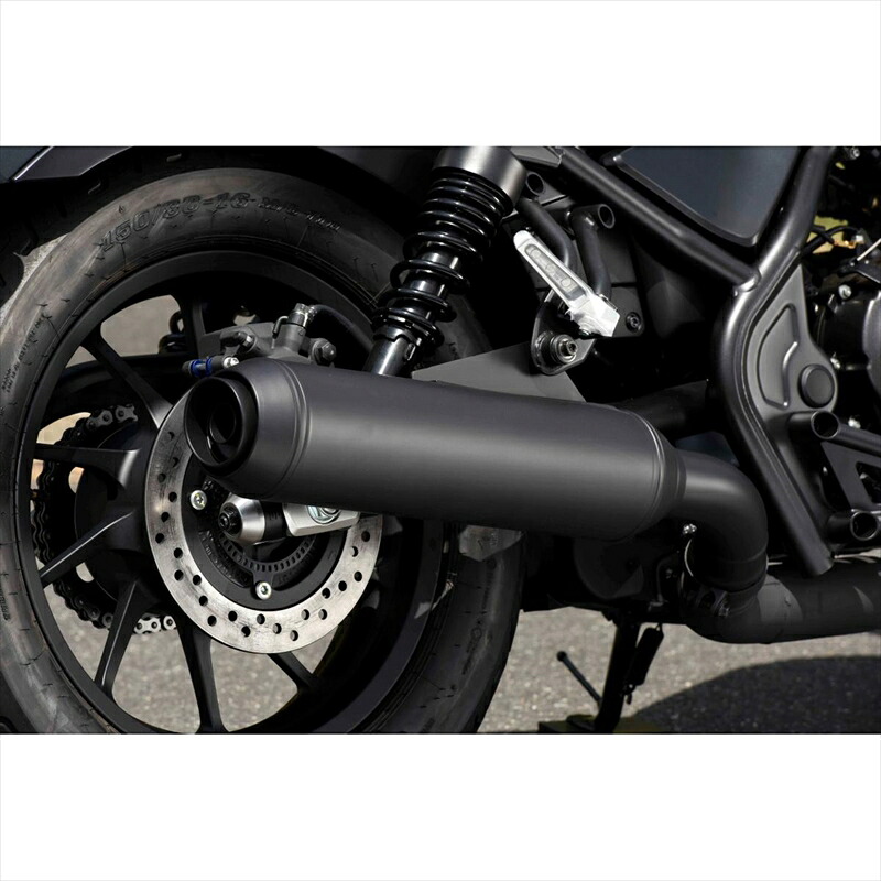 バイクパーツ マフラービームスモーターカンパニー パワーヘッダー S マットブラックG1016-24-001 4582285348566Rebel250 8BK-MC49｜バイク用品はとやグループ2号店 39,985円