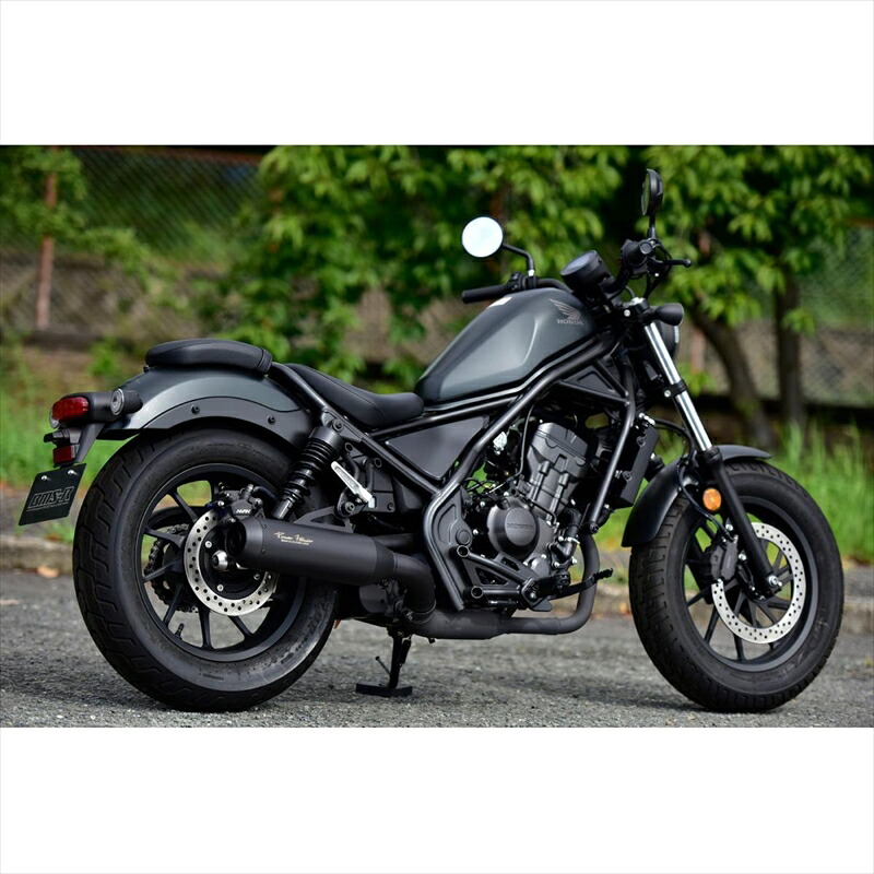 バイクパーツBEAMS MOTOR COMPANY(ビームスモーターカンパニー) パワーヘッダー RS マットブラック G181-25-0004582285349297Rebel250 2BK-MC49|バイク用品はとやグループ2号店