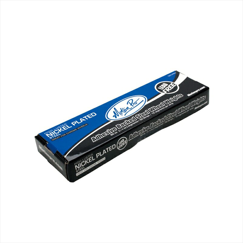 バイクパーツMOTION PRO(モーションプロ) ホイールウェイト ニッケルプレート 7g YM08-04844580219068511 360|バイク用品はとやグループ2号店