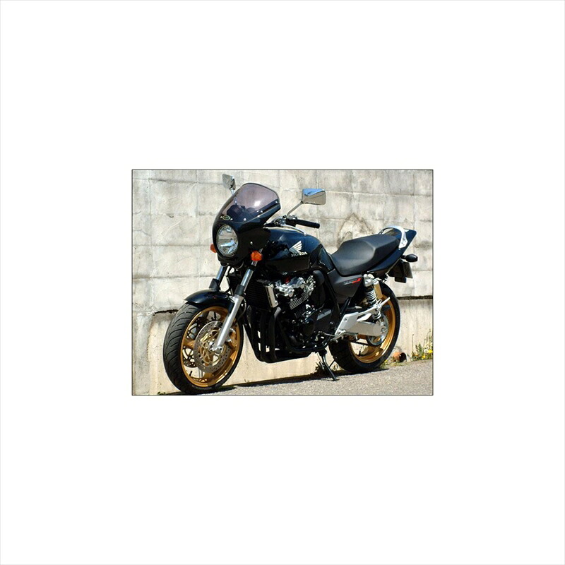 バイクパーツ 外装シックデザイン ロードコメット MB.SVメタ/スモーク RC45C-MBSM/2 4550255515409CB400SF 20|バイク用品はとやグループ2号店