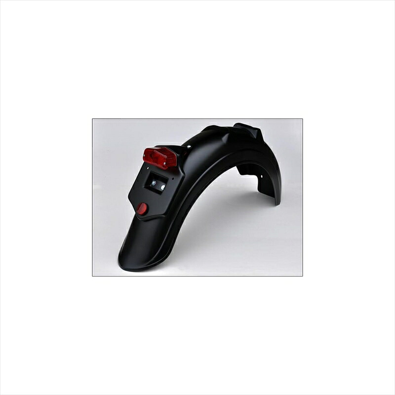 バイクパーツ 外装 シックデザイン クラシックリアフェンダー 黒ゲル WW-RF1.2GEL 4550255538576 W400 06-09/W650 99-09 ルーカスL付