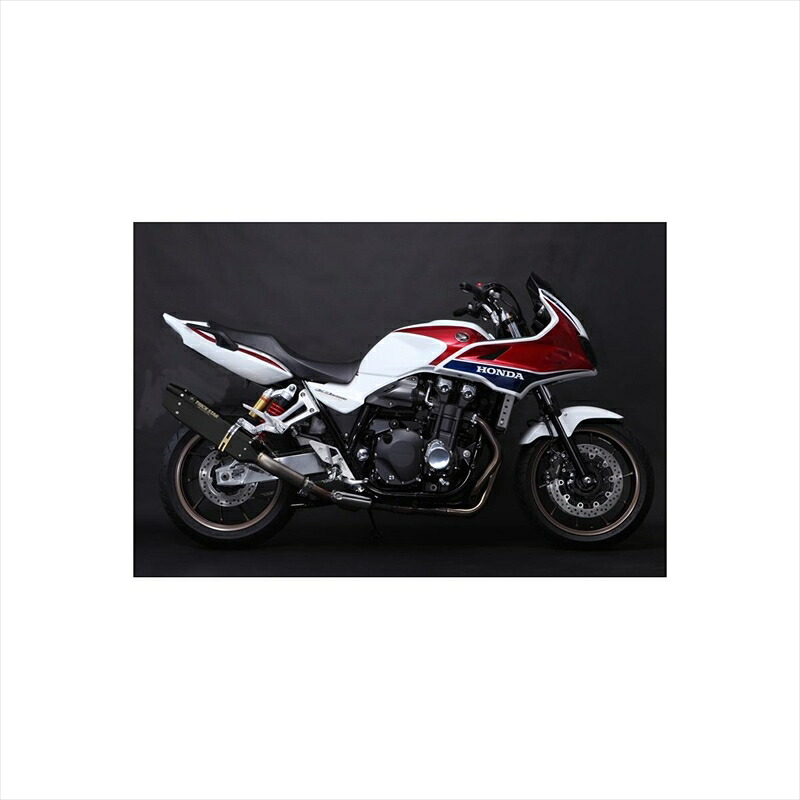 バイクパーツ マフラートリックスター レーシングS/O イカヅチブラックED RSS-103-L4BT 4573269964605CB1300SB/SF 03-17|バイク用品はとやグループ2号店