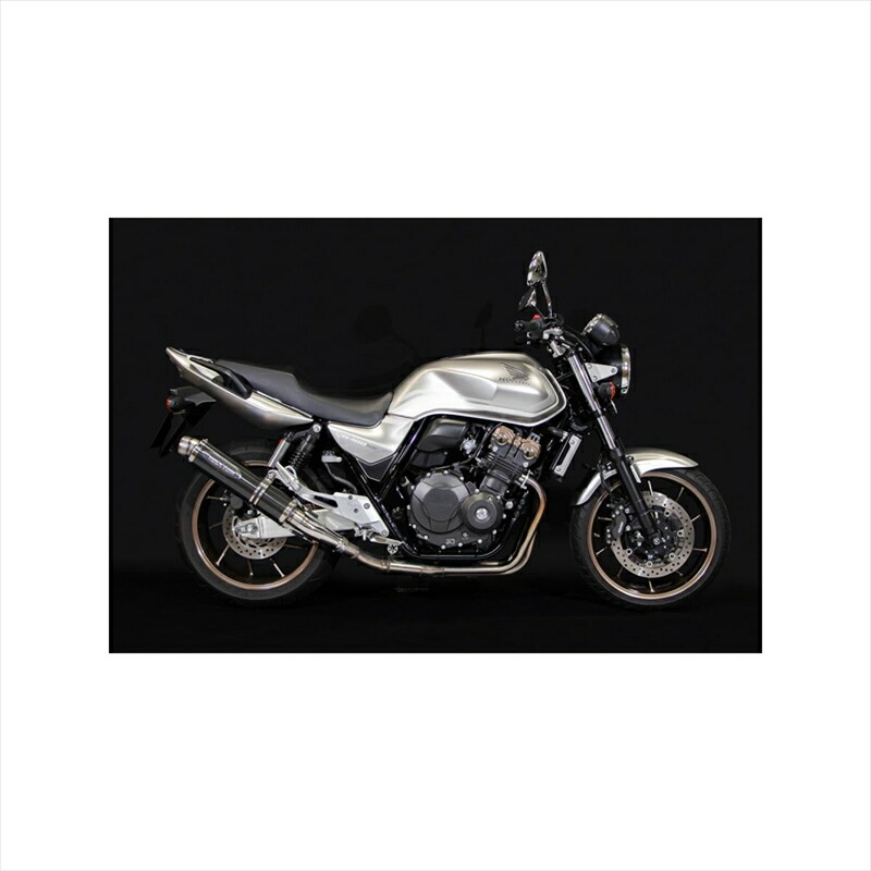 バイクパーツ マフラー トリックスター 政府認証S/O カーボン GP-LOOK JSS-111-0C 4573269963714 CB400SF 08-