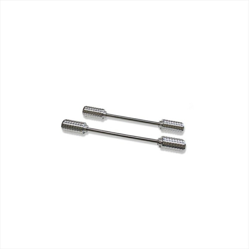 バイクパーツ 電装系 マッドマックス フォークスライダー F/RSET ロング MM19-0323S 4548916087471 シルバー GROM/MSX125