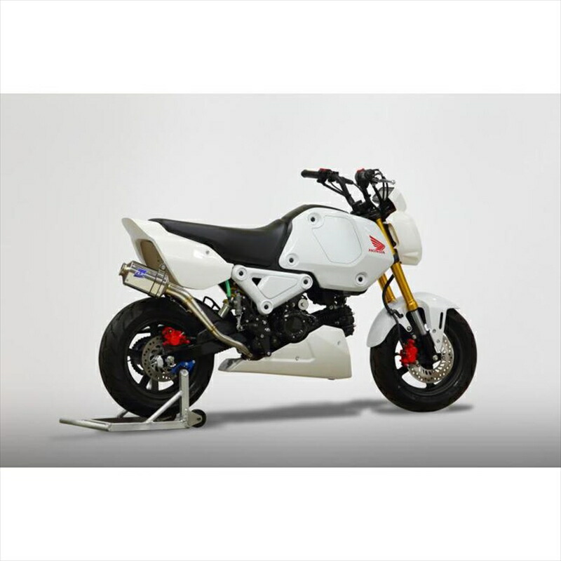 バイクパーツ マフラー テクニカルスポーツレーシング レーシングエキゾースト スリップオンマフラー TYPE1 HRC GROM 21- 1800R-J92-G00 4570197274264