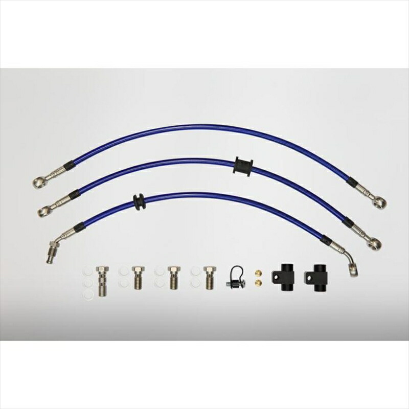 バイクパーツ テクニカルスポーツレーシング FRONT BRAKE HOSE SET CB1300SF SP/SB SP 18- 45100-S54-SB0BU 4570197276039