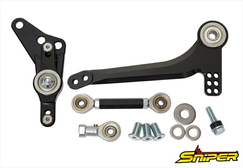 バイクパーツ SNIPER(スナイパー) 逆シフト変換キット ブラック SP0121BK 4589993473696