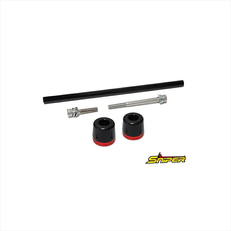 バイクパーツ 外装 スナイパー フロントアクスルスライダー 赤 SP0131R 4589993474150 NINJA ZX-25R 20-/NINJA ZX-25R SE 20-