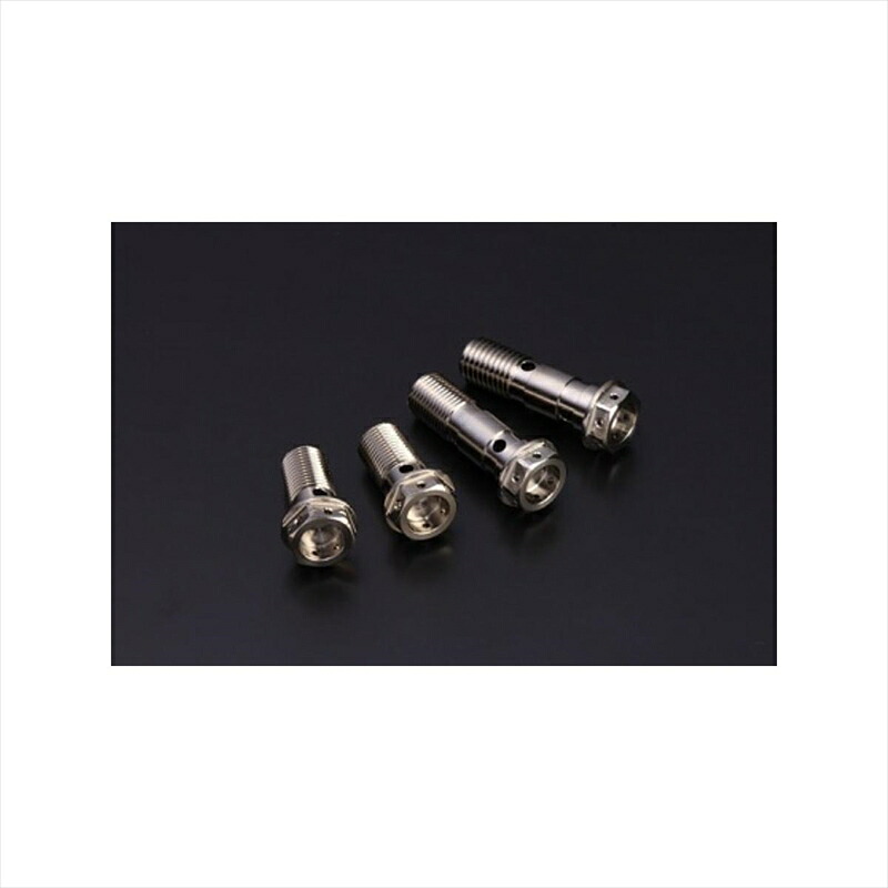 バイクパーツ アイエスエー バンジョーボルト チタン M10X1.25 TBA12WE 4548916390984 (1本) アールズ ダブル