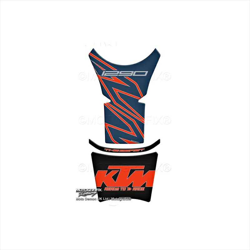 バイクパーツ 外装 モトグラフィックス TANK PAD MT-TKTM010BK 4580779601951 1290Super Duke R(20-23)