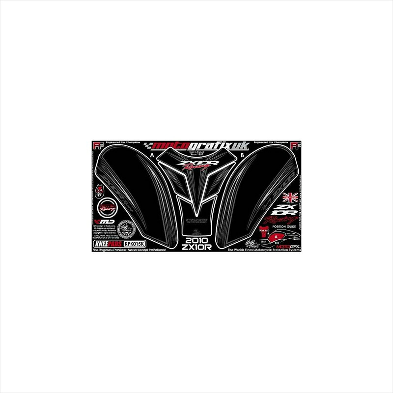 バイクパーツ アクセサリー モトグラフィックス ボディパッド KNEE MT-KPK015K 4580041202923 ZX-10R NINJA 10-