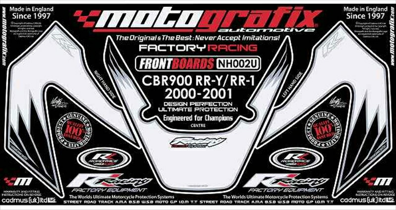 バイクパーツ MOTO GRAFIX(モトグラフィックス) ボディパッド FRONT MT-NH002U 4580041204576