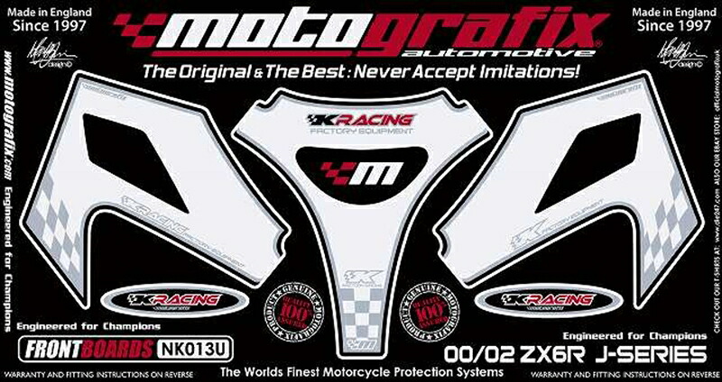 バイクパーツ MOTO GRAFIX(モトグラフィックス) ボディパッド FRONT MT-NK013U 4580041205382