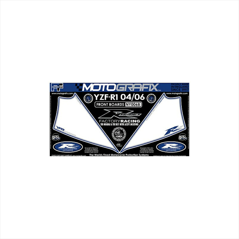 バイクパーツ アクセサリー モトグラフィックス ボディパッド FRONT MT-NY006B 4580041206716 YZF-R1 04-06