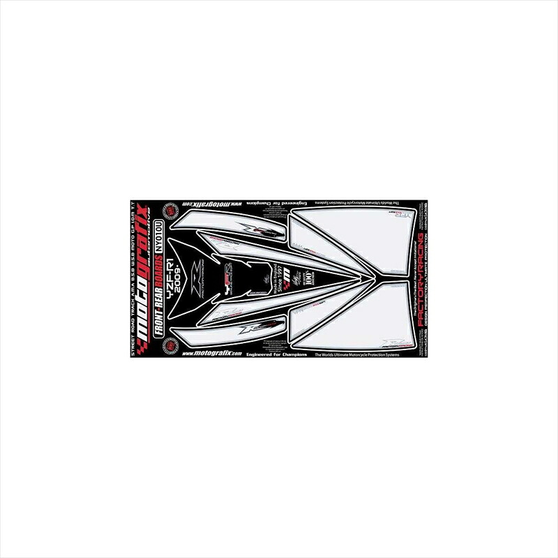バイクパーツ アクセサリーモトグラフィックス ボディパッド FRONT/REAR MT-NY010U 4580041206839YZF-R1 09-14｜バイク用品はとやグループ2号店