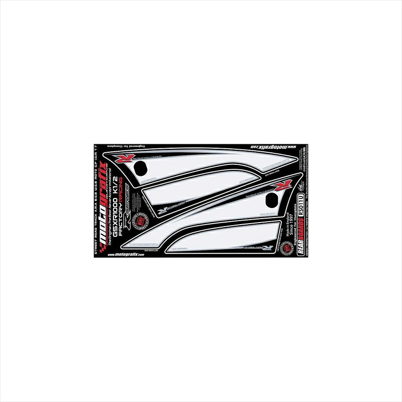 バイクパーツ アクセサリーモトグラフィックス ボディパッド REAR MT-RS011U 4580041208987GSX-R1000 K1/K2(00-03｜バイク用品はとやグループ2号店