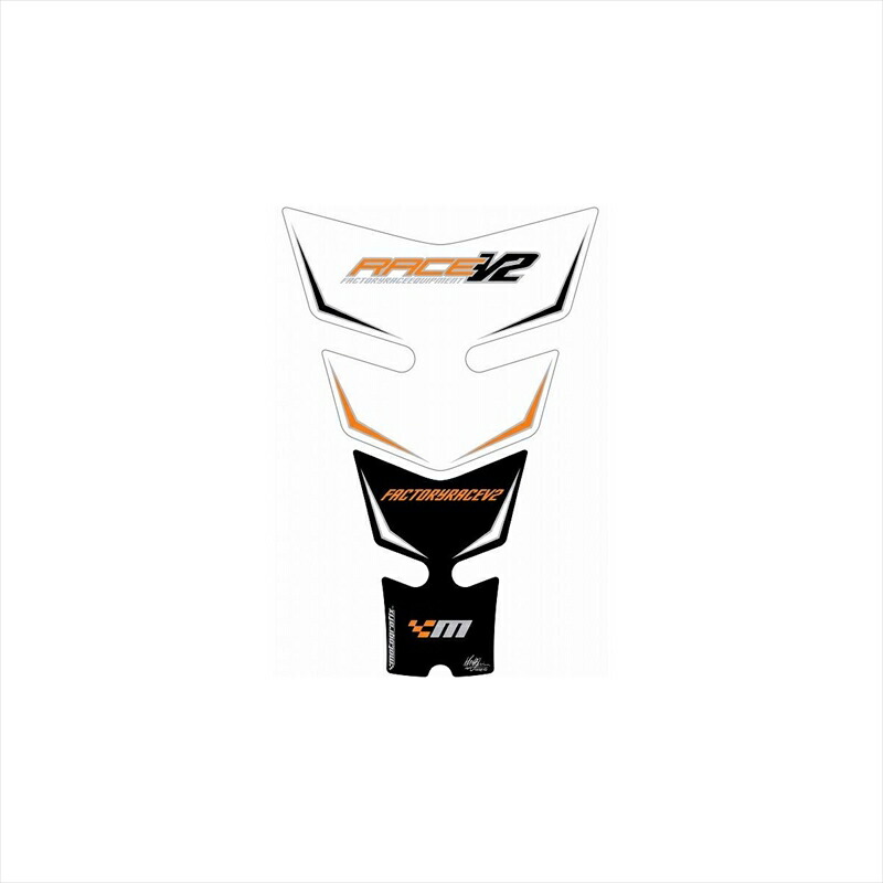 バイクパーツ 外装 モトグラフィックス タンクパッド WHT MT-TKTM01W 4580041217323 KTM RC8