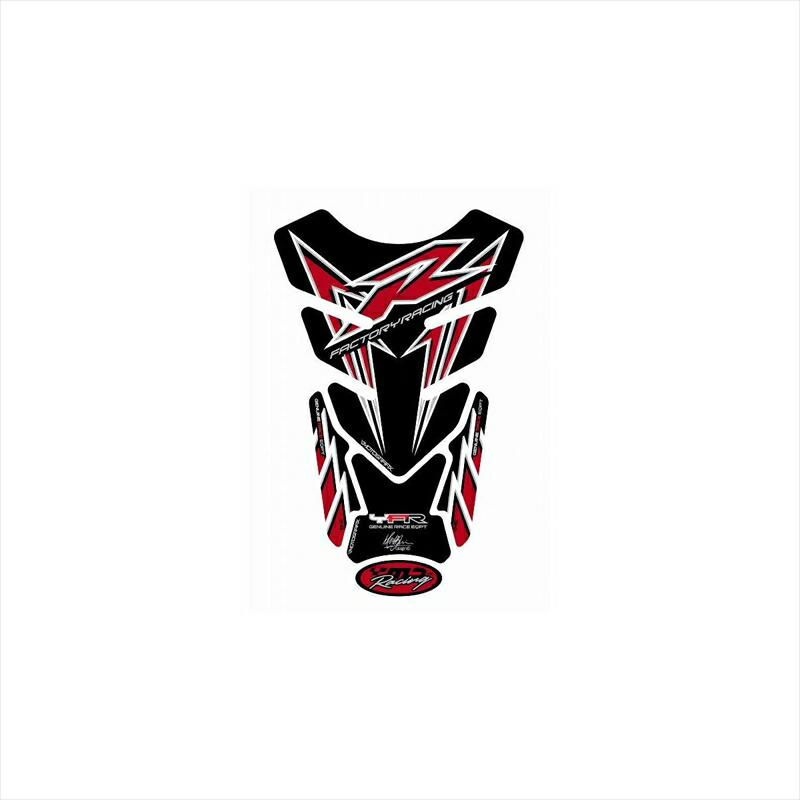 バイクパーツ 外装 モトグラフィックス タンクパッド RED/BLK MT-TY010RKS 4580041220989 YAMAHA QUADPAD
