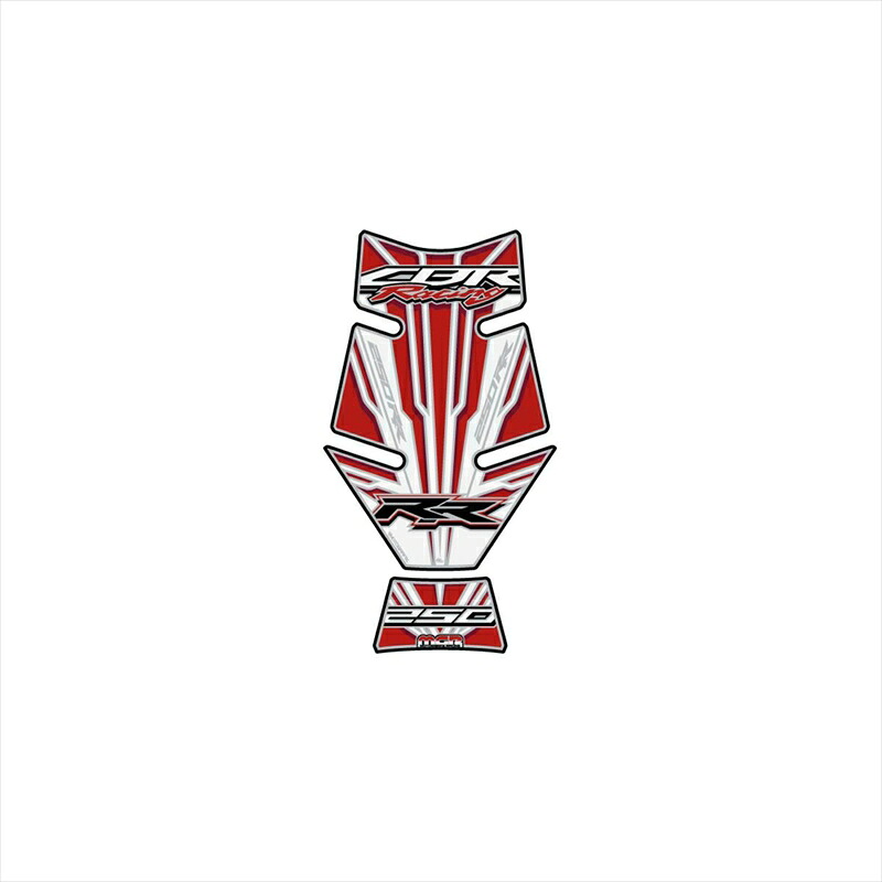 バイクパーツ 外装 モトグラフィックス タンクパッド RED/WHITE MT-TH027RW 4580041228190 CBR250RR 18-