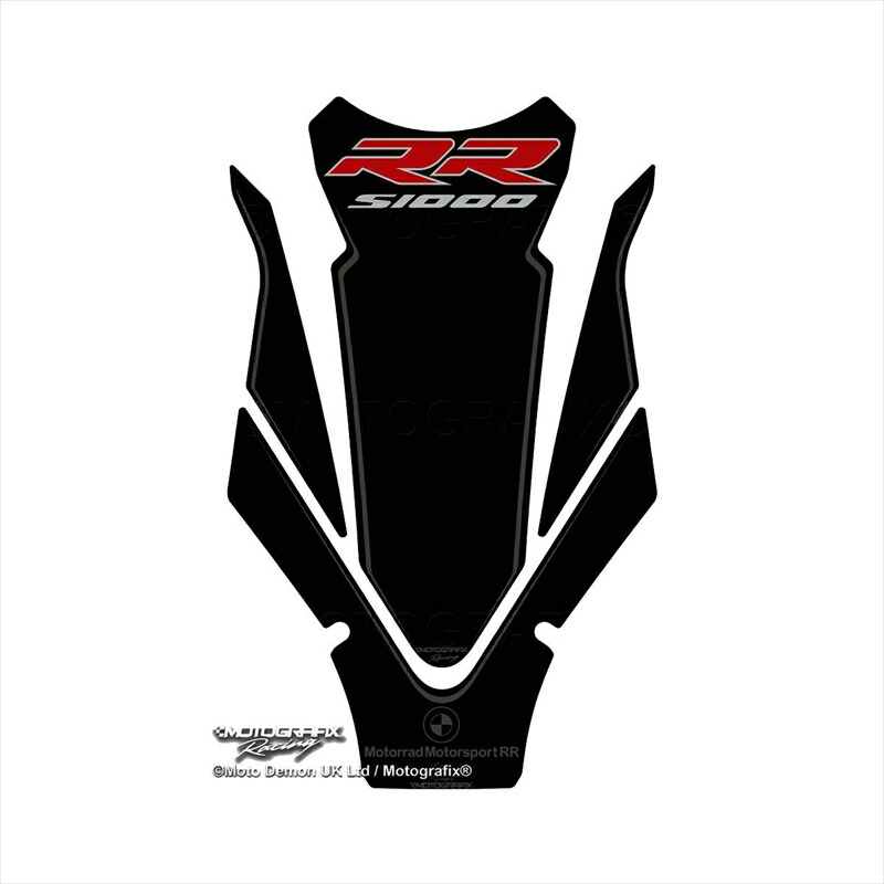 バイクパーツ 外装 モトグラフィックス タンクパッド BLK/GRY MT-TB043KRR 4580041243773 BMW S1000RR 19-21