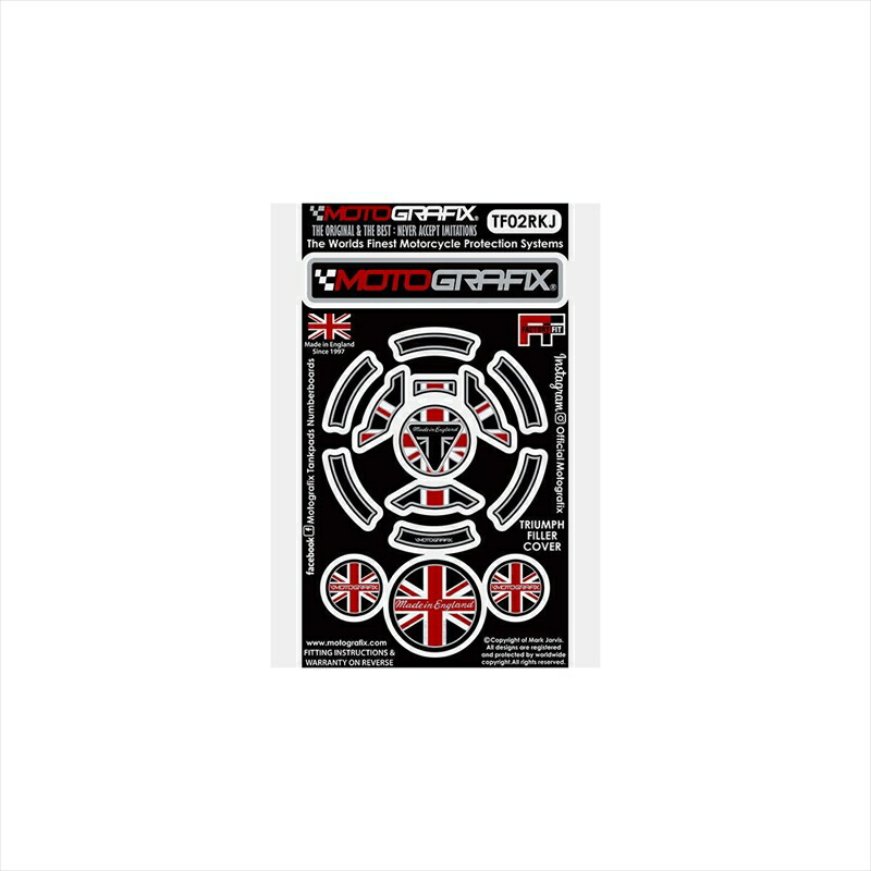 バイクパーツ アクセサリー モトグラフィックス FUELCAP KIT MT-TF02RKJ 4580041226875 TRIUMPH Tiger/Explorer/765 18-
