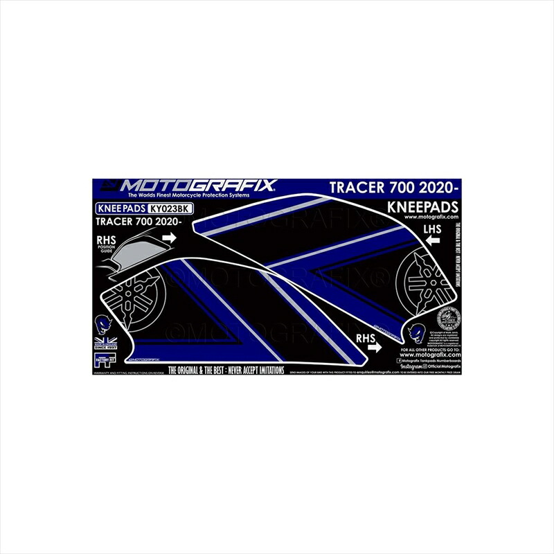 バイクパーツ アクセサリー モトグラフィックス KNEE BODY PAD MT-KY023BK 4580779601241 Tracer7(20-23)