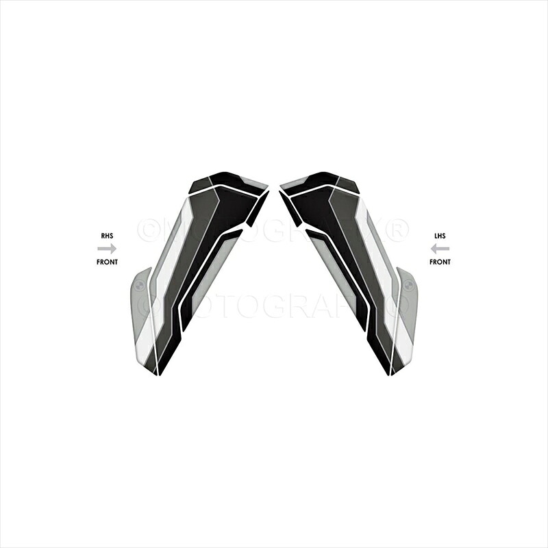 バイクパーツ アクセサリー モトグラフィックス Number Board Decal Protector MT-BRG004GS 4580779601425 S1000XR(20-23)