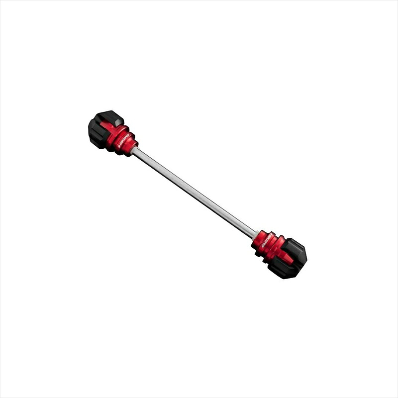 バイクパーツBIKERS(バイカーズ) リアホイールプロテクター レッド K0149-RED4548916442065KSR PRO 14|バイク用品はとやグループ2号店