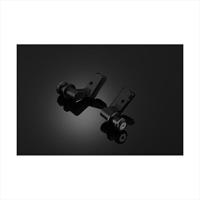 バイクパーツ バイカーズ チェーンアジャスターキャップ ブラックH0417-BLK 4550255264123GROM 13-21|バイク用品はとやグループ2号店