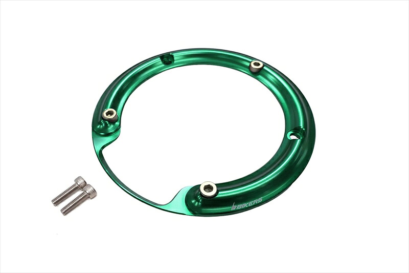 バイクパーツBIKERS(バイカーズ) フューエルキャップリング グリーンH0563-GRN4550255404031｜バイク用品はとやグループ2号店