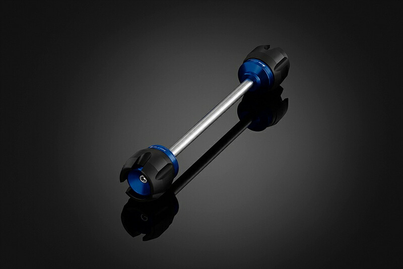 バイクパーツ BIKERS(バイカーズ) フロント アクスルスライダー ブルー H0528-BLU 4550255603557