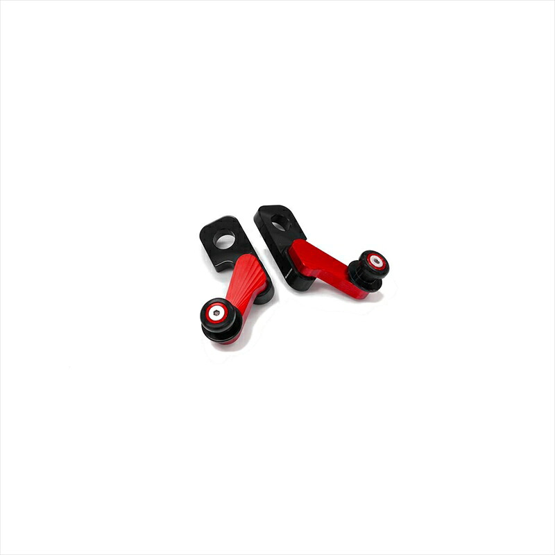 バイクパーツ バイカーズ チェーンアジャスタースタンドフック 2個 レッド H0771-RED 4550255545468 CBR250RR 17-22